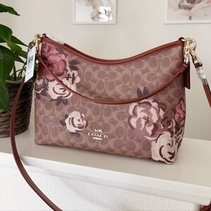 Coach Laurel Floral Shoulder Bag